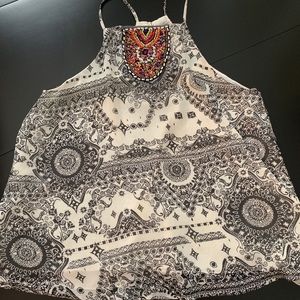 Francesca’s blouse size medium.